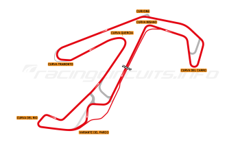 Map of Misano