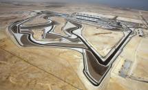 An aerial view of Bahrain International Circuit
